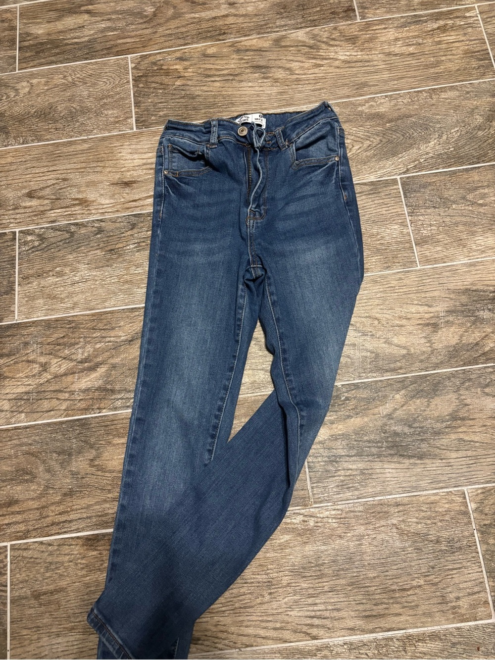Wax Jean Skinny Jeans in Blue Size Small